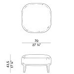 Банкетка, пуф Potocco Spring 841\S POTOCCO