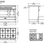 Плита кухонная профессиональная Officine Gullo Restart 120 OFFICINE GULLO