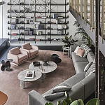 Столик журнальный, кофейный, приставной Gallotti & Radice Clemo GALLOTTI & RADICE