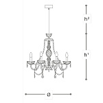Люстра Italamp 282 ITALAMP