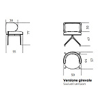 Стул Gallotti & Radice Akiko GALLOTTI & RADICE