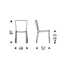 Стул Cattelan Italia Beverly CATTELAN ITALIA