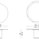 Стол Potocco Otab 883\T POTOCCO