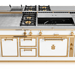 Плита кухонная профессиональная Officine Gullo Isola 248 OFFICINE GULLO