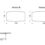 Стол Cattelan Italia Napoleon Wood CATTELAN ITALIA