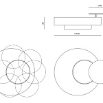 Столик кофейный Visionnaire Orbital VISIONNAIRE