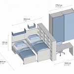 Композиция детской Tumidei Configuration 327 TUMIDEI
