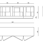 Комод Visionnaire Zahara VISIONNAIRE