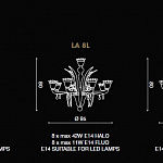 Люстра Light 4 Adele LIGHT 4