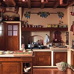 Кухня Antiqua / Equilibrio di materie e colori L'OTTOCENTO