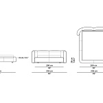 Кровать Baxter Clara BAXTER