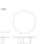 Столик журнальный Potocco Double L Glaze 952/TVHC-52 - 952/TVMC-70 - 952/TVBC-110 POTOCCO