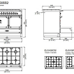 Плита кухонная профессиональная Officine Gullo Restart 100 OFFICINE GULLO