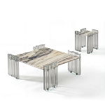 Столик журнальный, кофейный, приставной Gallotti & Radice Mirage Marble GALLOTTI & RADICE