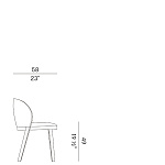 Стул Potocco Trousse 867 - stackable POTOCCO