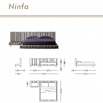 Кровать Ninfa SIGNORINI & COCO