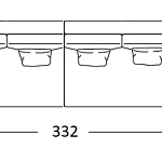 Диван Frigerio Davis Twin FRIGERIO