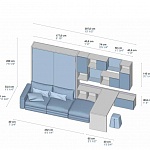 Композиция детской Tumidei Configuration 358 TUMIDEI