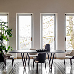 Кресло Potocco Velis Wood 942/W - 942/PBW POTOCCO