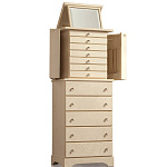 Шкаф для драгоценностей Agresti Lo Scrigno Crema 667 AGRESTI