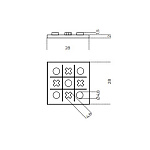 Настольная игра Gallotti & Radice Tip Tap Toe GALLOTTI & RADICE