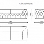 Диван MAMBO CAPITONNE PAOLO CASTELLI