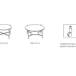 Стол офисный Codutti 2BE Round CODUTTI