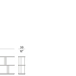 Книжные полки Potocco Pages 962/LS POTOCCO