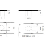 Стол Gallotti & Radice Eyl GALLOTTI & RADICE