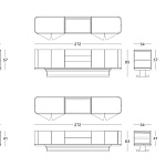 Комод в гостиную Concord LONGHI