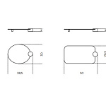 Поднос Gallotti & Radice Odette Tray GALLOTTI & RADICE