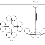 Люстра Penta Elisabeth PENTA
