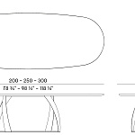 Стол Potocco Bon Bon 770\TGO POTOCCO