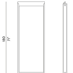 Зеркало Potocco E Claire 957/SL POTOCCO