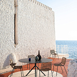 Кресло уличное Potocco Egao 037 - 037/P - 037/PBR - outdoor POTOCCO