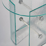 Стол журнальный уличный Potocco Double L Glaze 952/TVCH-52-OUT - 952/TVMC-70-OUT - 952/TVBC-110-OUT - outdoor POTOCCO