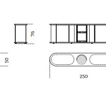 Комод в гостиную Gallotti & Radice Hide&Seek Door GALLOTTI & RADICE