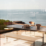 Стол уличный Potocco Graphic 955/TR-OUT - outdoor POTOCCO