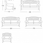 Диван Artemide EPOQUE