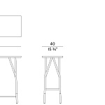 Консоль Potocco Wood_y 889\CSF POTOCCO