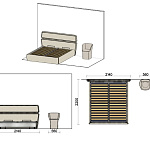 Кровать Pianca Rialto PIANCA