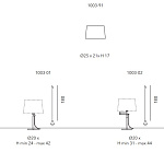 Лампа настольная Penta Bridget PENTA