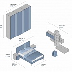 Композиция детской Tumidei Configuration 344 TUMIDEI