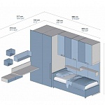 Композиция детской Tumidei Configuration 369 TUMIDEI