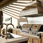 Встраиваемый гриль Officine Gullo OG Professional Grill 140 Built-In / OG Barbecue 140 da incasso OFFICINE GULLO