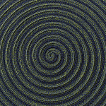 Ковер для улицы Potocco Clue 971/C Green circular - outdoor POTOCCO