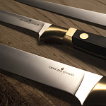 Комплект профессиональных ножей на подставке ACGKNOE990AS OFFICINE GULLO