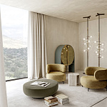 Кресло Gallotti & Radice Akiko Lounge GALLOTTI & RADICE