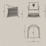 Кресло Farnese VISIONNAIRE