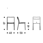 Стул Cattelan Italia Isabel Ml CATTELAN ITALIA